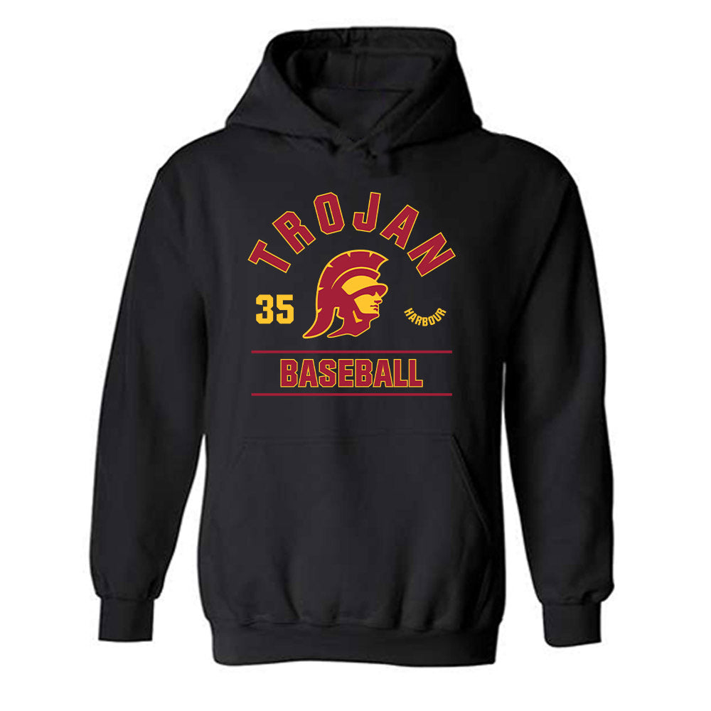 USC - NCAA Baseball : Andrew Harbour - Classic Fashion Shersey Hooded Sweatshirt