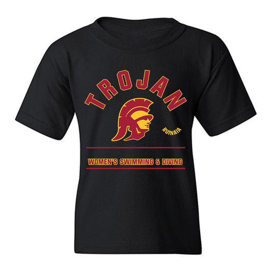 USC - NCAA Women's Swimming & Diving : Vasilissa Buinaia - Classic Fashion Shersey Youth T-Shirt