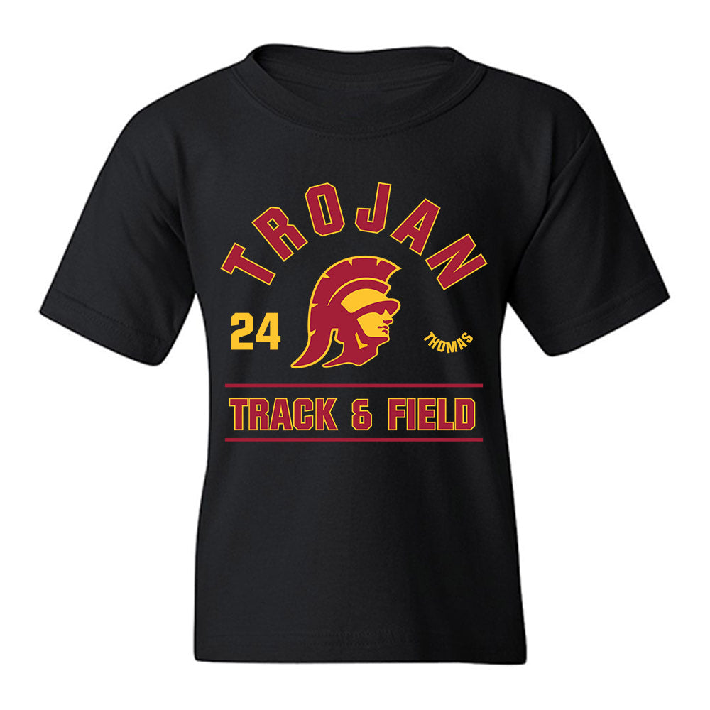 USC - NCAA Women's Track & Field : Max Thomas - Classic Fashion Shersey Youth T-Shirt