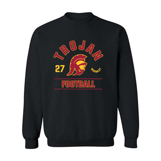 USC - NCAA Football : Riley Wormley - Classic Fashion Shersey Crewneck Sweatshirt-0