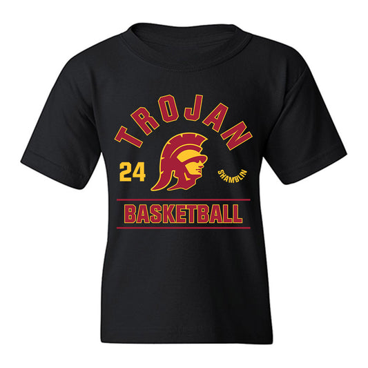 USC - NCAA Women's Basketball : Brooklyn Shamblin - Classic Fashion Shersey Youth T-Shirt-0