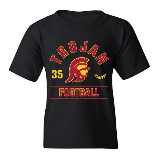 USC - NCAA Football : James Johnson - Classic Fashion Shersey Youth T-Shirt-0