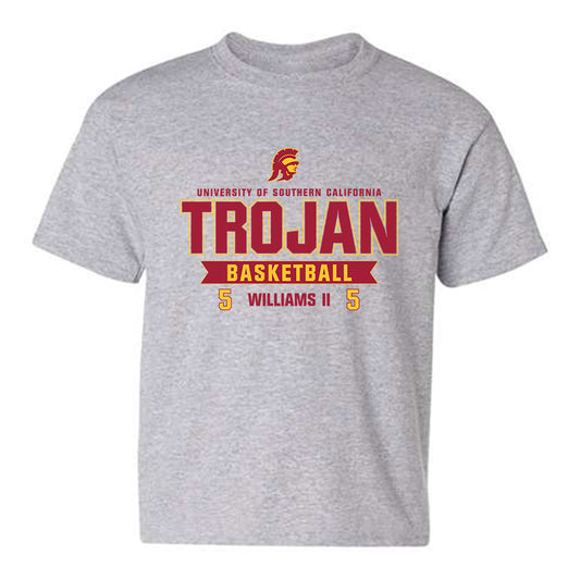 USC - NCAA Men's Basketball : Terrance Williams II - Classic Fashion Shersey Youth T-Shirt-0