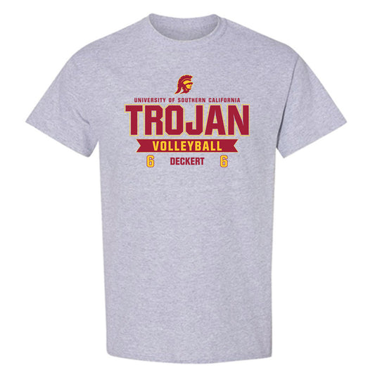 USC - NCAA Women's Volleyball : Taylor Deckert - Classic Fashion Shersey T-Shirt-0
