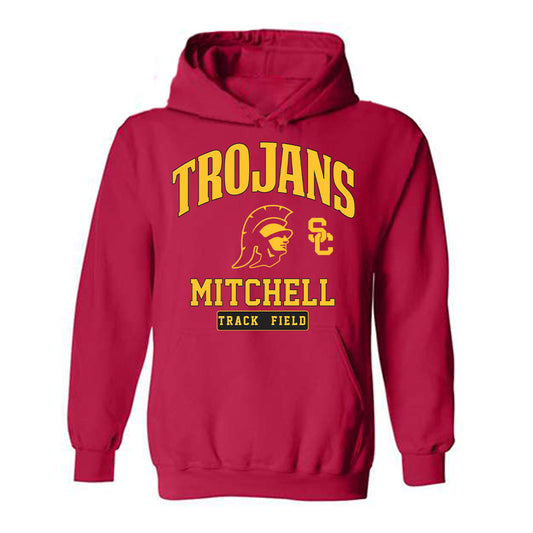 USC - NCAA Women's Track & Field (Outdoor) : Matteo Mitchell - Hooded Sweatshirt Classic Fashion Shersey