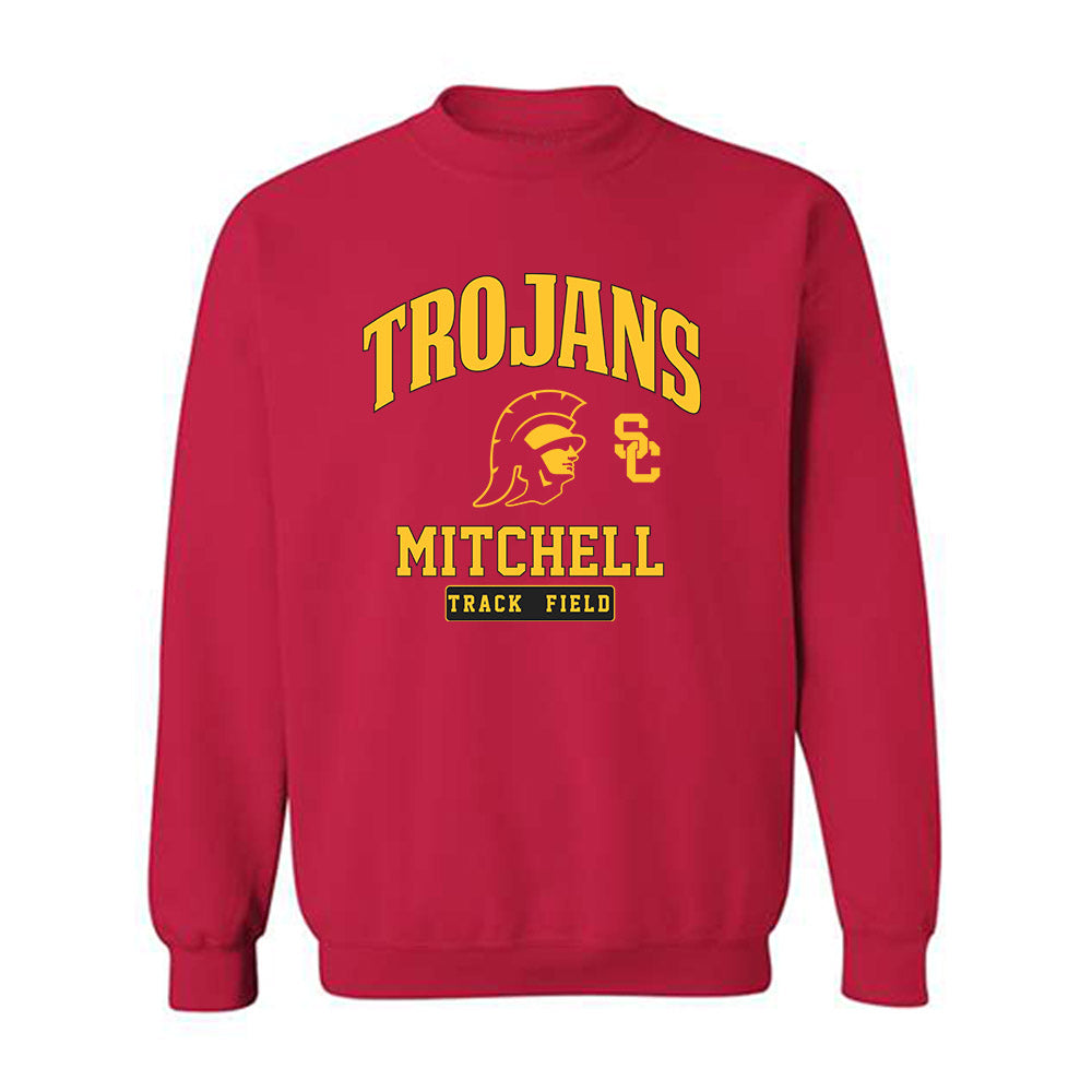 USC - NCAA Women's Track & Field (Outdoor) : Matteo Mitchell - Crewneck Sweatshirt Classic Fashion Shersey