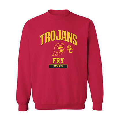 USC - NCAA Women's Tennis : Parker Fry - Crewneck Sweatshirt Classic Fashion Shersey