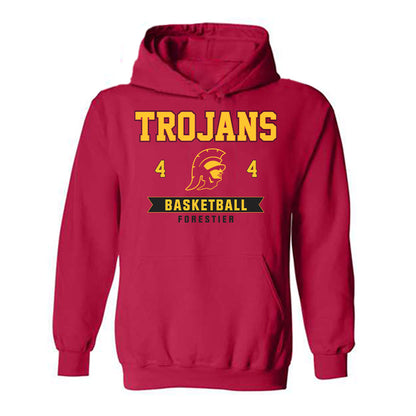 USC - NCAA Women's Basketball : Rian Forestier - Classic Fashion Shersey Hooded Sweatshirt