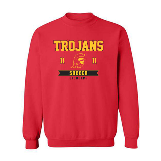 USC - NCAA Women's Soccer : Lily Biddulph - Classic Fashion Shersey Crewneck Sweatshirt