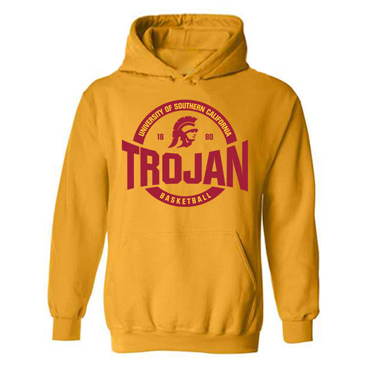 USC - NCAA Women's Basketball : Dayana Mendes - Classic Fashion Shersey Hooded Sweatshirt-0