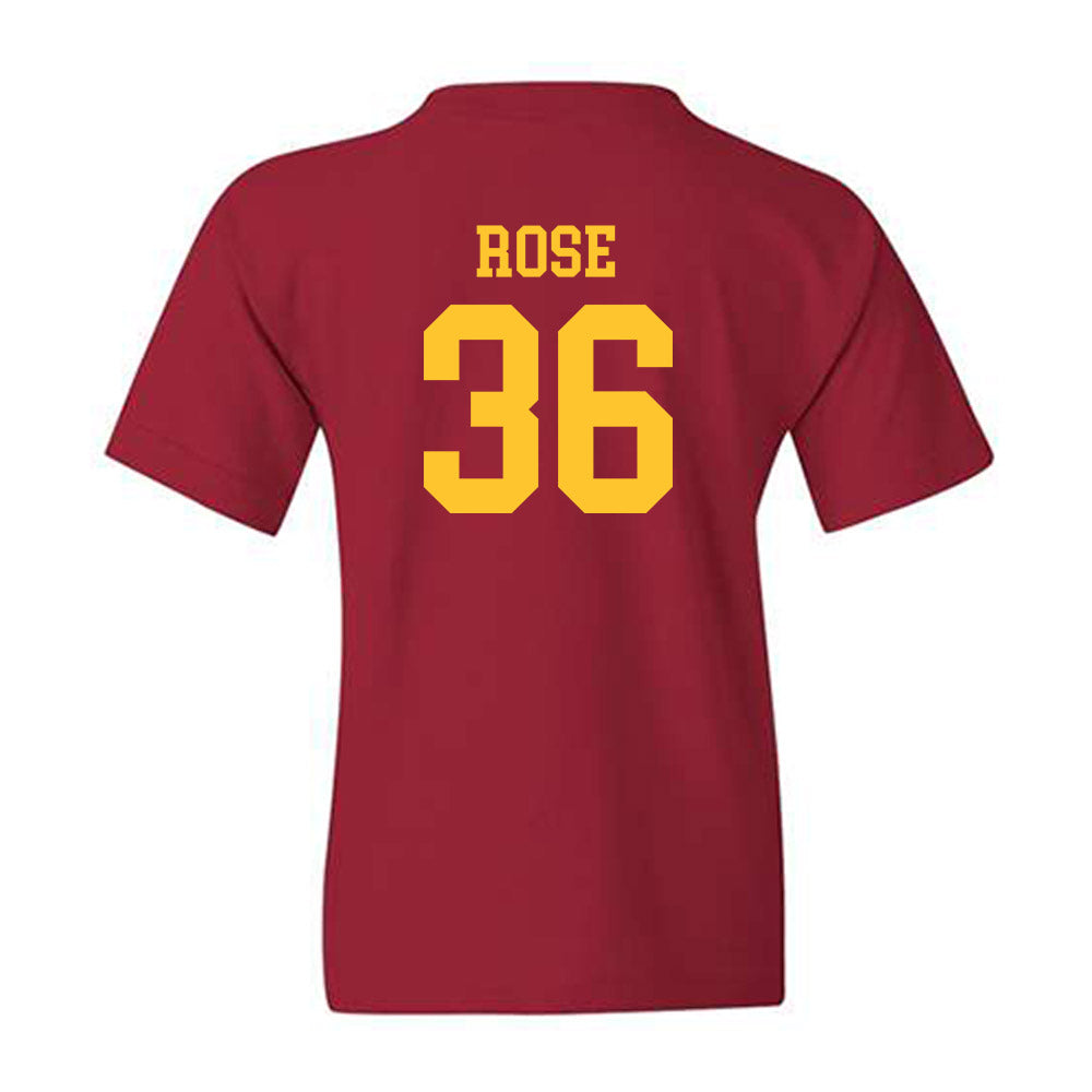 USC - NCAA Football : Will Rose - Classic Shersey Youth T-Shirt-1