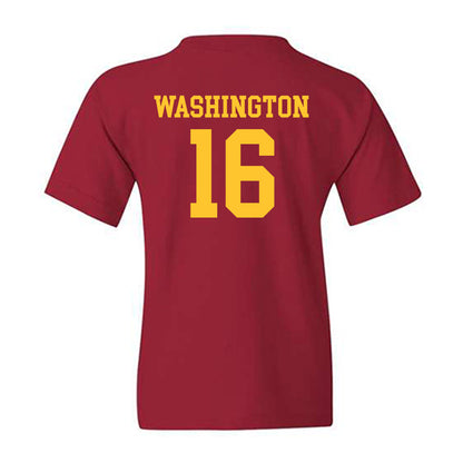 USC - NCAA Football : Tahj Washington - Classic Shersey Youth T-Shirt-1