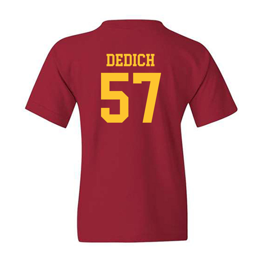 USC - NCAA Football : Justin Dedich - Classic Shersey Youth T-Shirt-1