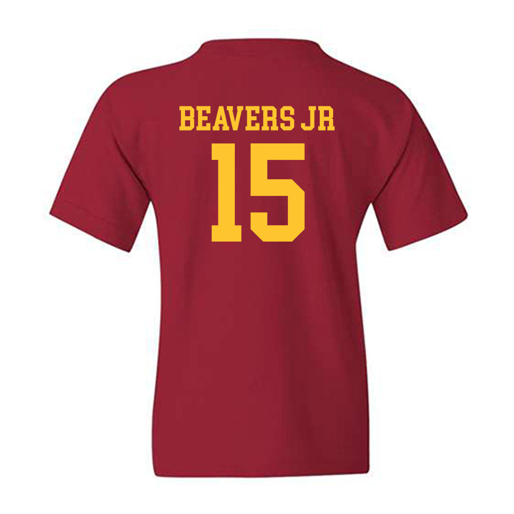 USC - NCAA Football : Anthony Beavers Jr - Classic Shersey Youth T-Shirt-1