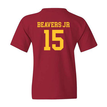 USC - NCAA Football : Anthony Beavers Jr - Classic Shersey Youth T-Shirt-1