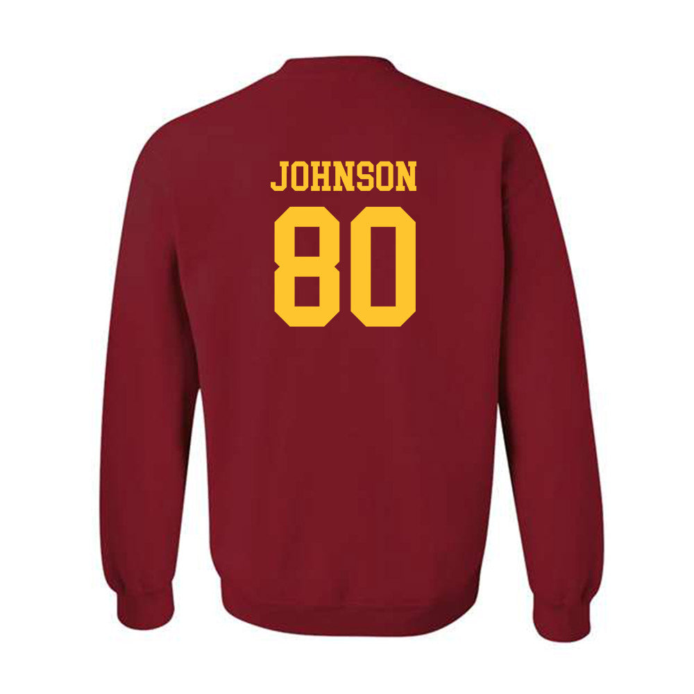 USC - NCAA Football : Sam Johnson - Classic Shersey Crewneck Sweatshirt-1