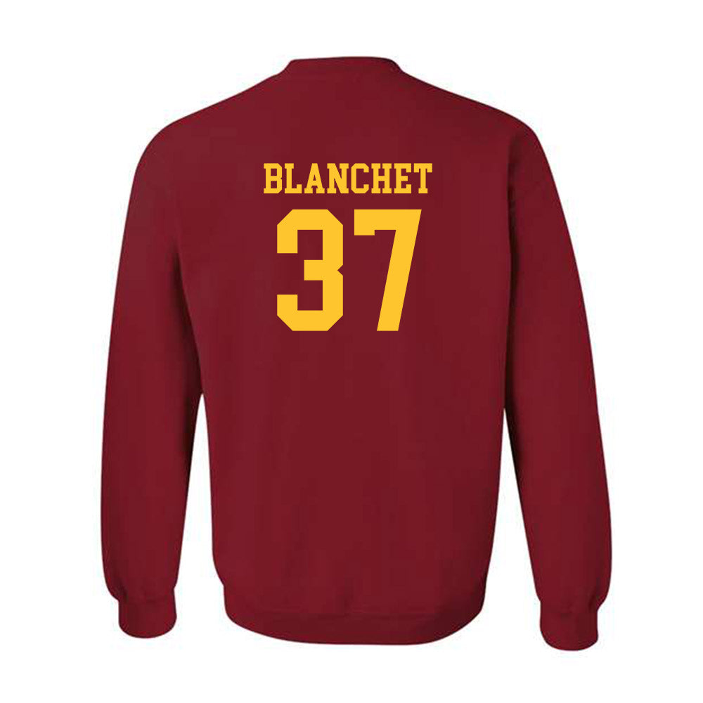 USC - NCAA Baseball : Adrian Blanchet - Classic Shersey Crewneck Sweatshirt-1