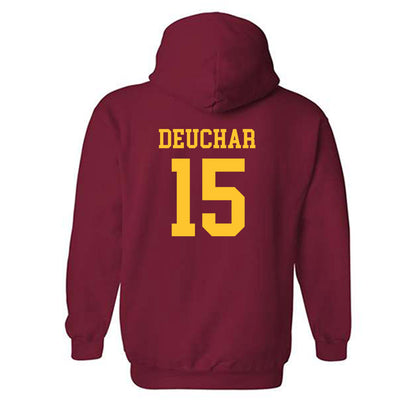 USC - NCAA Men's Volleyball : Jack deuchar - Classic Shersey Hooded Sweatshirt-1