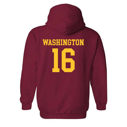 USC - NCAA Football : Tahj Washington - Classic Shersey Hooded Sweatshirt-1