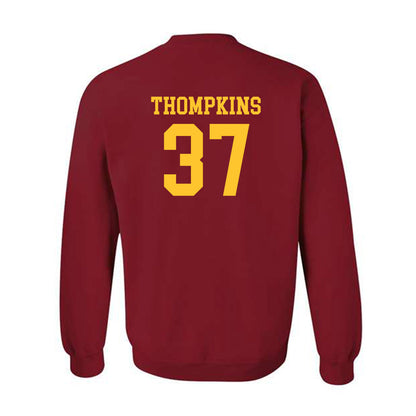 USC - NCAA Football : Devan Thompkins - Classic Shersey Crewneck Sweatshirt-1