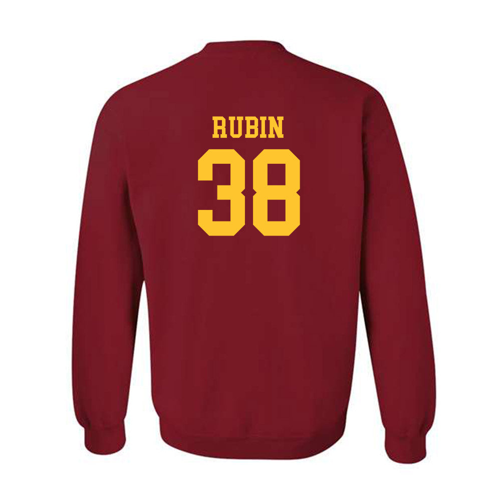 USC - NCAA Football : Isaiah Rubin - Classic Shersey Crewneck Sweatshirt-1