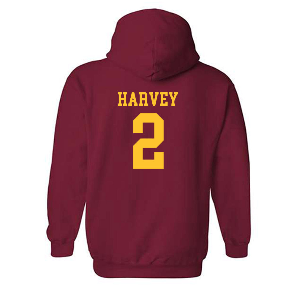 USC - NCAA Football : DJ Harvey - Classic Shersey Hooded Sweatshirt-1