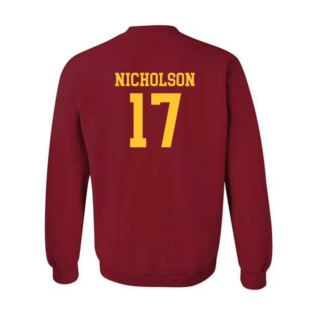 USC - NCAA Football : DeCarlos Nicholson - Classic Shersey Crewneck Sweatshirt-1