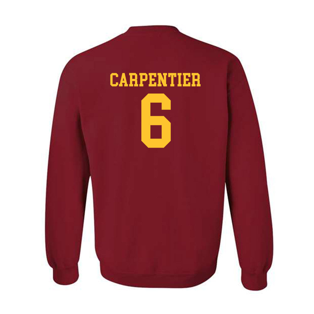 USC - NCAA Baseball : Dean Carpentier - Classic Shersey Crewneck Sweatshirt-1