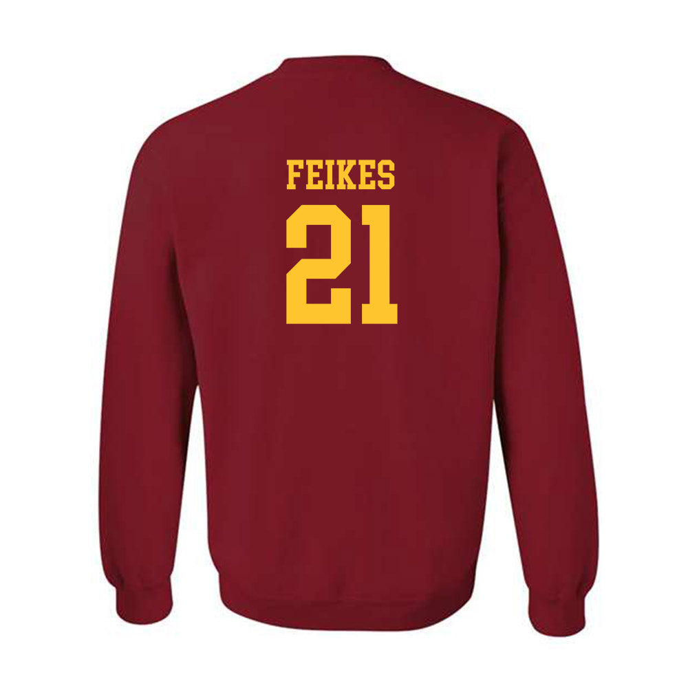 USC - NCAA Baseball : Jared Feikes - Classic Shersey Crewneck Sweatshirt-1