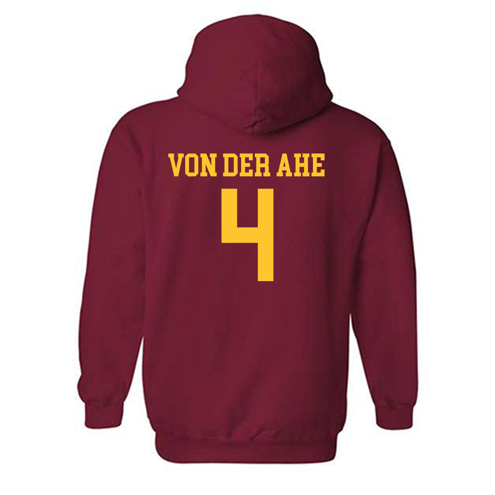 USC - NCAA Men's Volleyball : Jack Von Der Ahe - Classic Shersey Hooded Sweatshirt-1