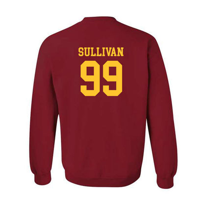 USC - NCAA Football : Jack Sullivan - Classic Shersey Crewneck Sweatshirt-1