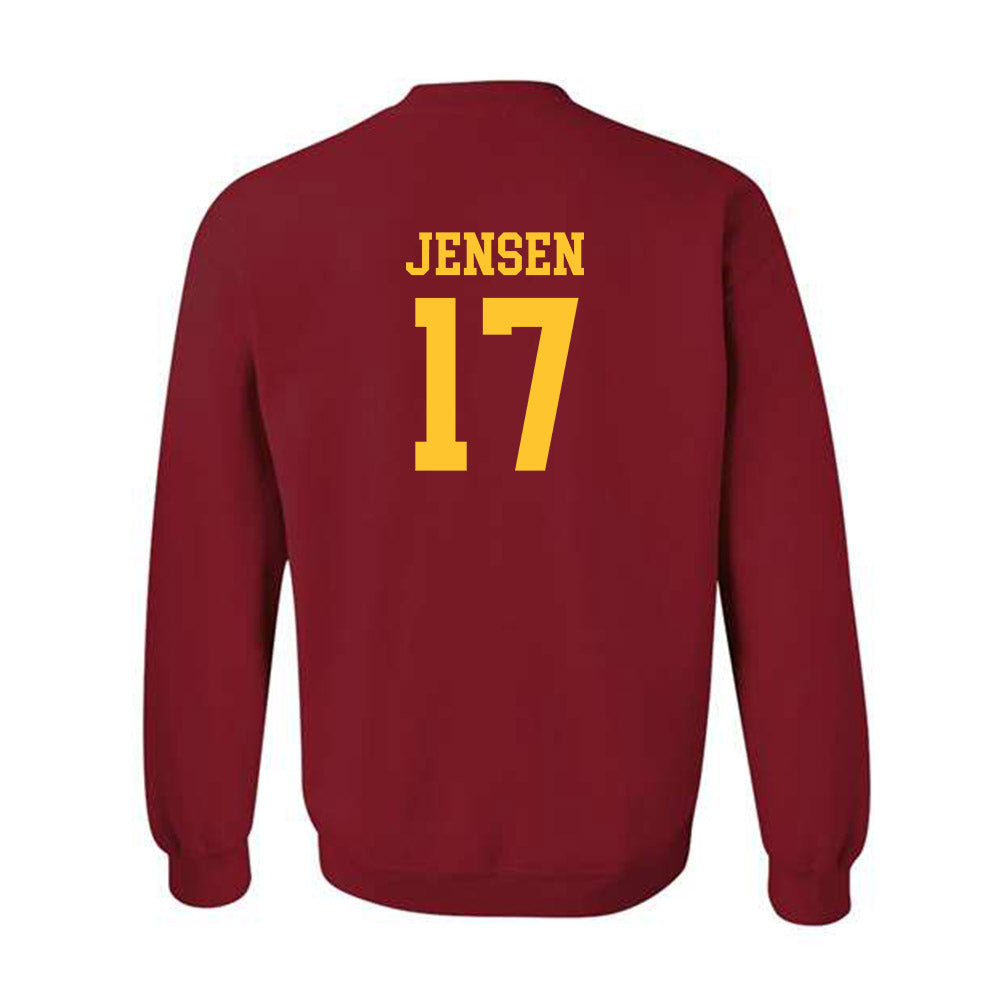 USC - NCAA Football : Jake Jensen - Classic Shersey Crewneck Sweatshirt-1