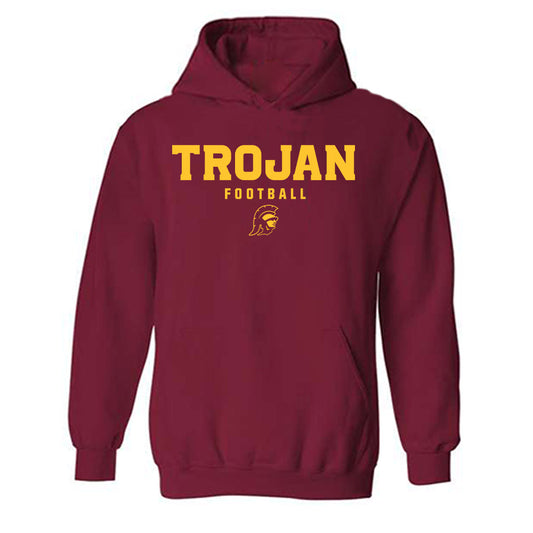 USC - NCAA Football : Walker Lyons - Classic Shersey Hooded Sweatshirt-0