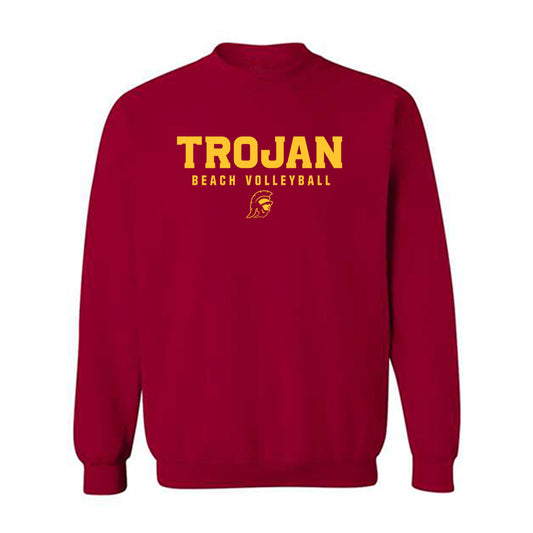 USC - NCAA Beach Volleyball : Gabby Walker - Classic Shersey Crewneck Sweatshirt-0