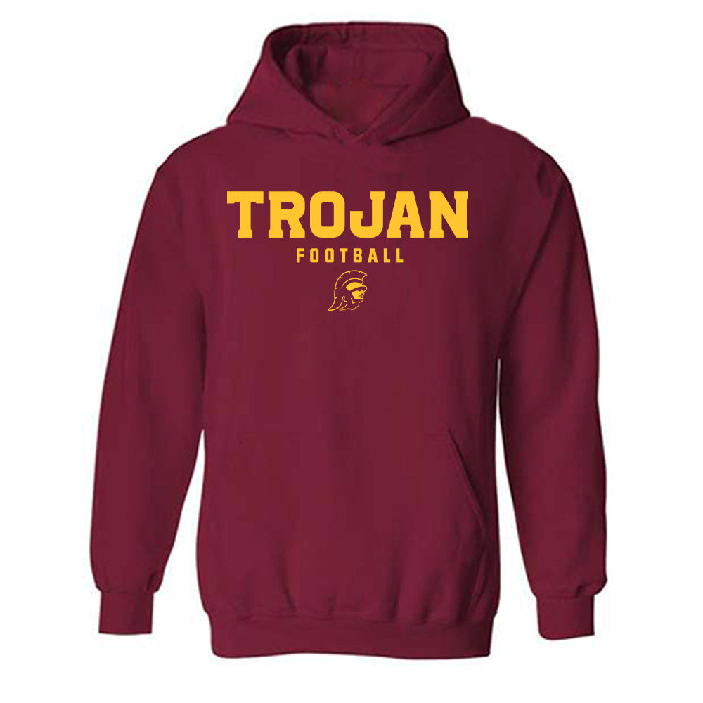 USC - NCAA Football : Ta'Mere Robinson - Classic Shersey Hooded Sweatshirt-0