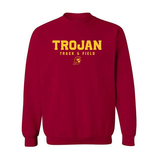 USC - NCAA Women's Track & Field (Outdoor) : Matteo Mitchell - Crewneck Sweatshirt Classic Shersey