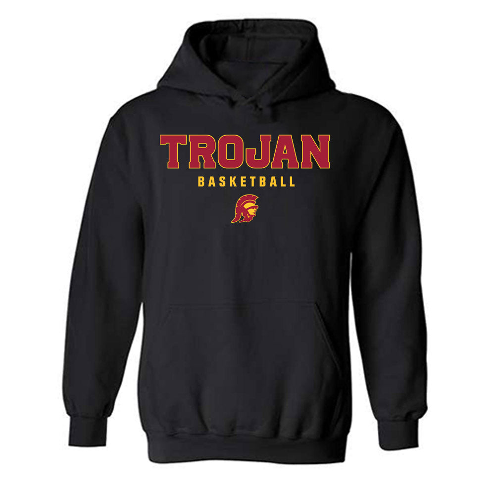 USC - NCAA Men's Basketball : Brit Burden - Hooded Sweatshirt-0
