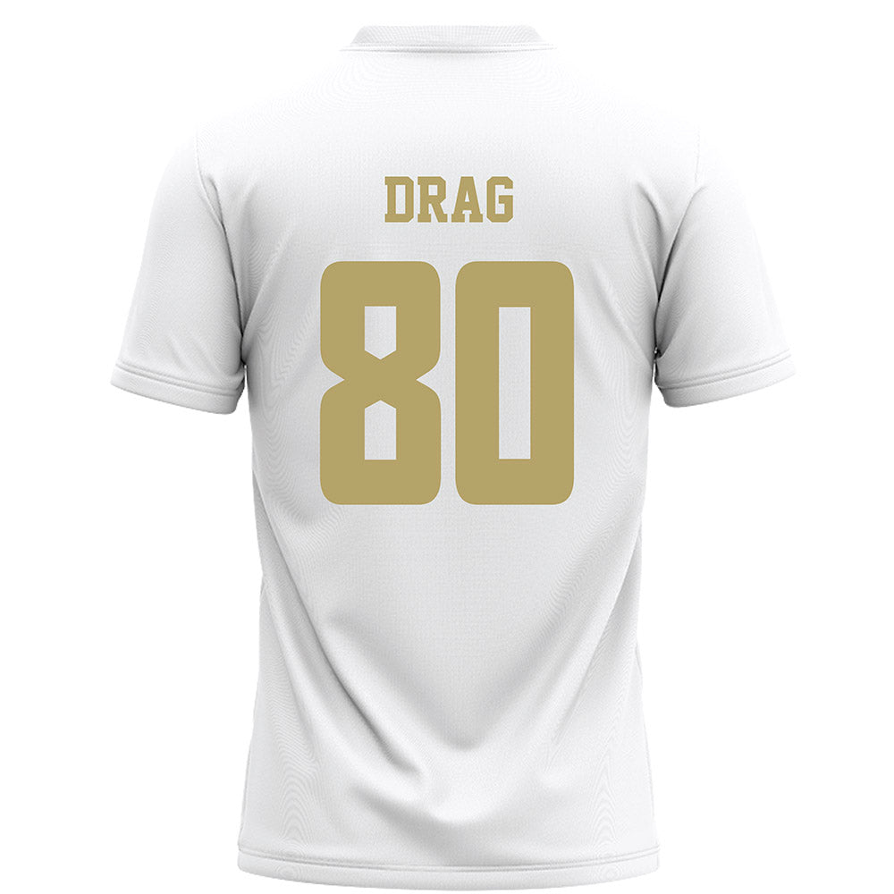 Central Florida - NCAA Football : Max Drag - White Football Jersey-1