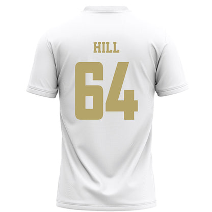  - NCAA Football : Shaheem Hill - White Football Jersey-1