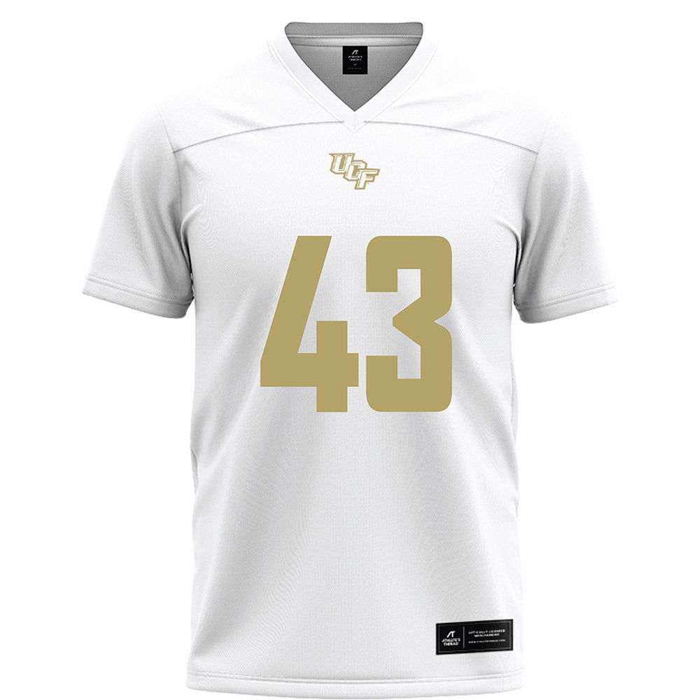 Central Florida - NCAA Football : Tyler Wrenn - White Football Jersey