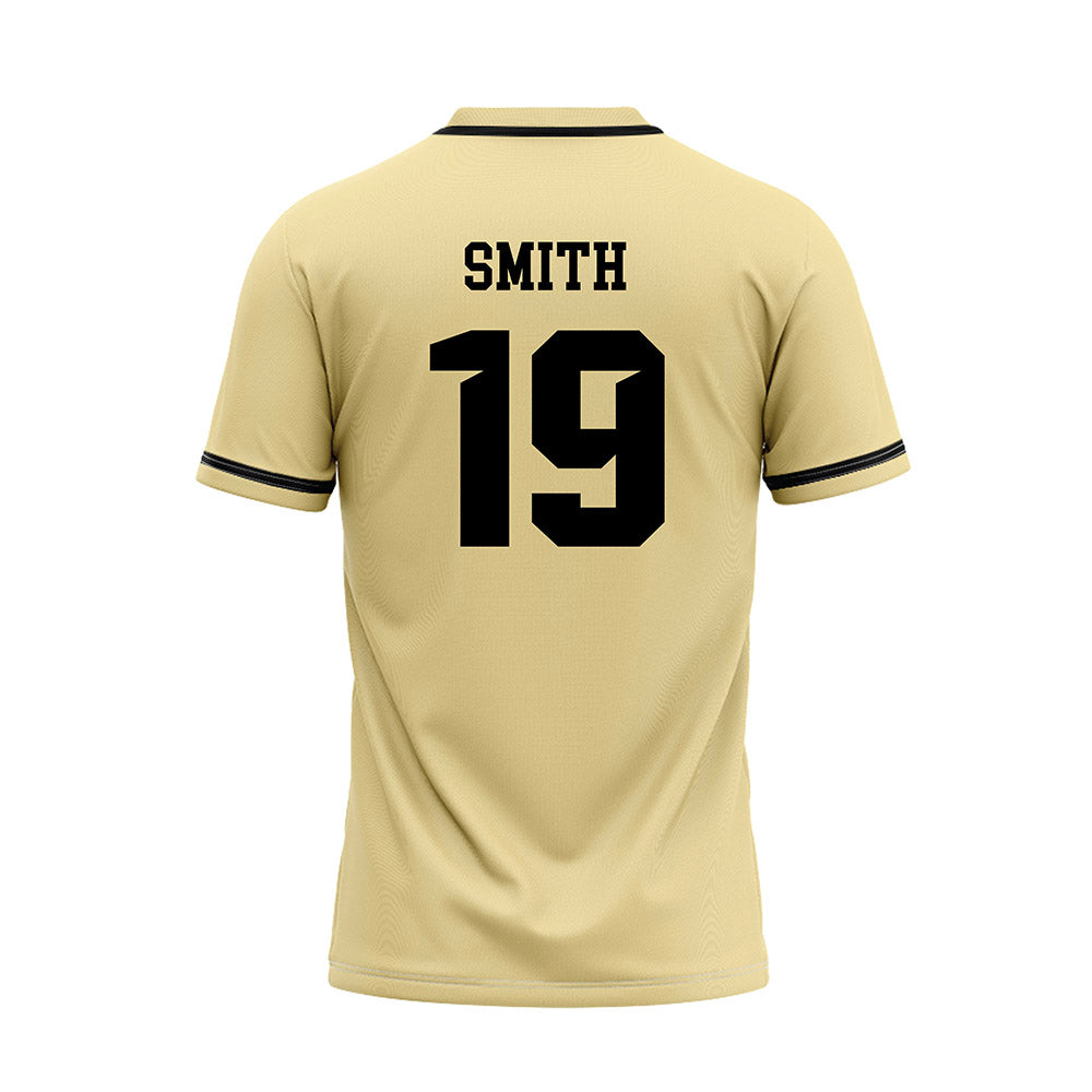 Central Florida - NCAA Baseball : Braden Smith - Gold Baseball Jersey-1