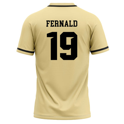 Central Florida - NCAA Baseball : Josh Fernald - Gold Baseball Jersey