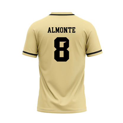 Central Florida - NCAA Baseball : Erick Almonte - Gold Baseball Jersey-1