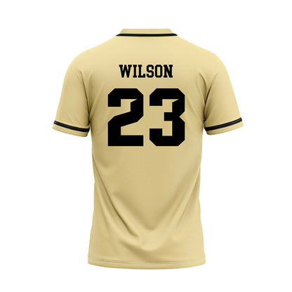 Central Florida - NCAA Baseball : Mason Wilson - Gold Baseball Jersey-1