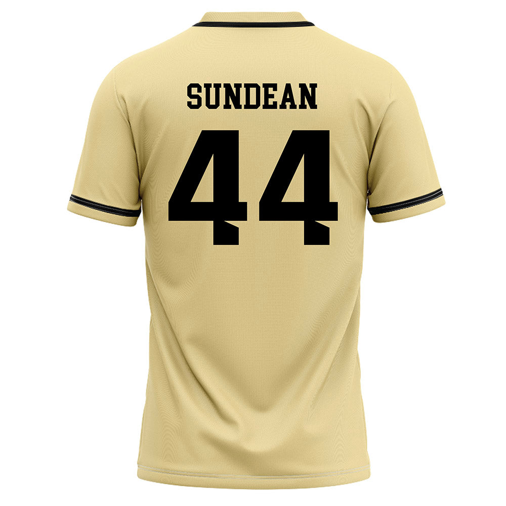 Central Florida - NCAA Baseball : Andrew Sundean - Gold Baseball Jersey