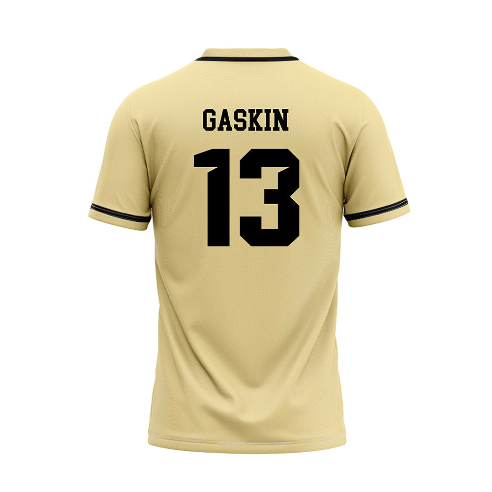 Central Florida - NCAA Baseball : Cayden Gaskin - Gold Baseball Jersey-1