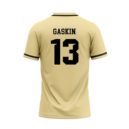 Central Florida - NCAA Baseball : Cayden Gaskin - Gold Baseball Jersey-1