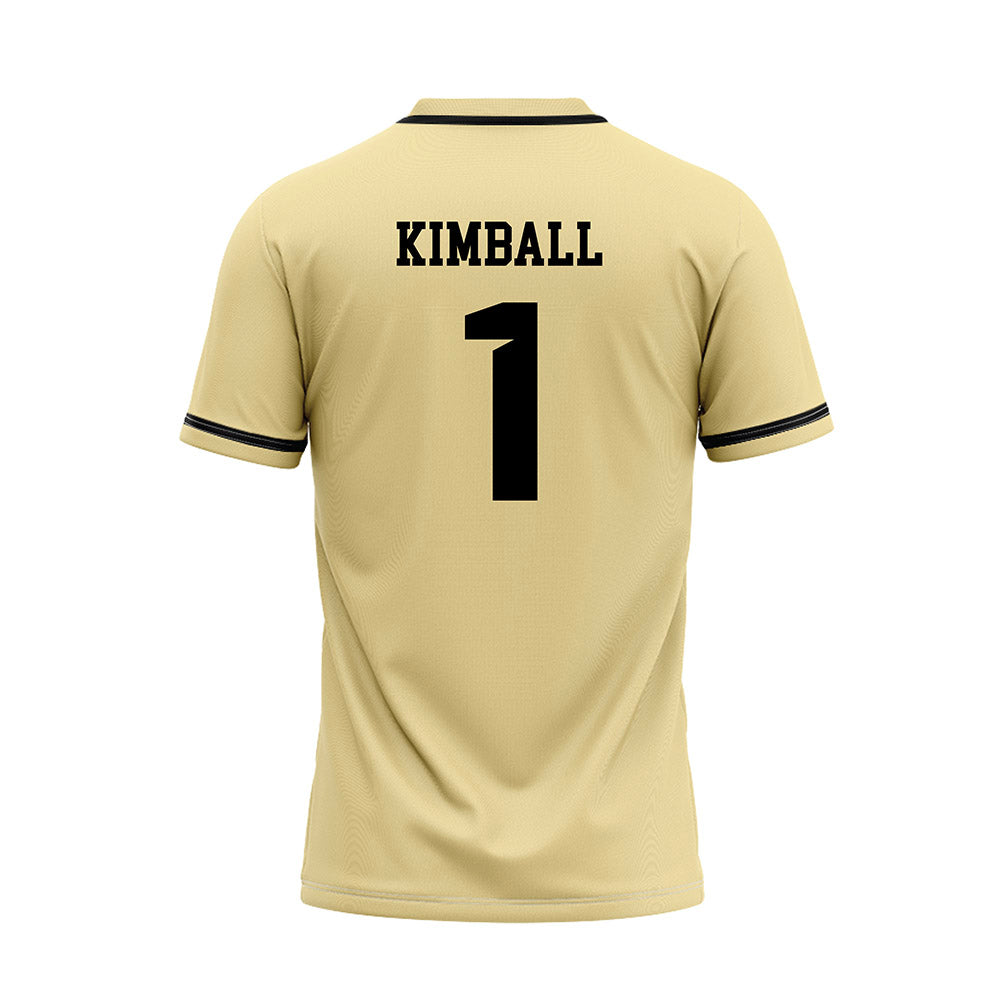 Central Florida - NCAA Baseball : Roman Kimball - Gold Baseball Jersey-1