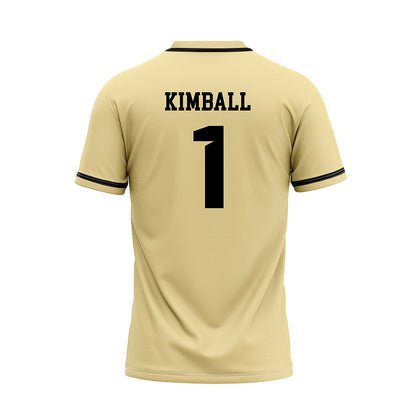 Central Florida - NCAA Baseball : Roman Kimball - Gold Baseball Jersey-1