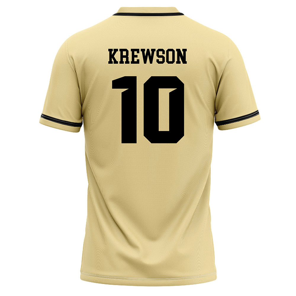 Central Florida - NCAA Baseball : Chase Krewson - Gold Baseball Jersey